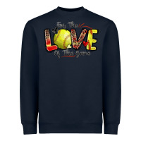 Navy for the love of the game softball Heavyweight Sweatshirt - Zillion Design Studio