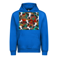Cobalt holstein cows with gemstone Urban Hoodie - BarkalooDesign