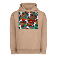 Pigment Burro holstein cows with gemstone Urban Hoodie - BarkalooDesign
