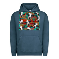 Holstein Cows With Gemstone Urban Hoodie | Teevron
