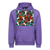 Tulip holstein cows with gemstone Urban Hoodie - BarkalooDesign