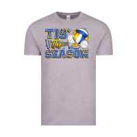 Vintage Zinc tis' the season volleyball Vintage Tee - Zillion Design Studio
