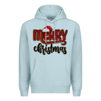Blue Mist merry christmas Premium Hoodie - MaliasSmallBusiness