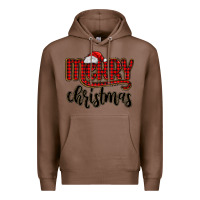 Chestnut merry christmas Premium Hoodie - MaliasSmallBusiness