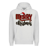Dove Grey merry christmas Premium Hoodie - MaliasSmallBusiness