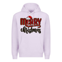 Lilac merry christmas Premium Hoodie - MaliasSmallBusiness