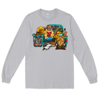 Moon Dust western Truck with gnomes Long Sleeve Tee - HRA Design Shop