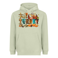 Matcha Talk turkey to me Heavyweight Hoodie - NancyCooperArtShop