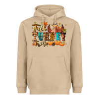 Mushroom Talk turkey to me Heavyweight Hoodie - NancyCooperArtShop