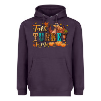 Plum Talk turkey to me Heavyweight Hoodie - NancyCooperArtShop