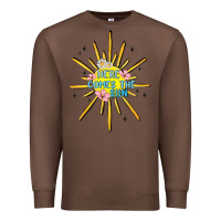 Chestnut here comes the sun Premium Sweatshirt - MaliasSmallBusiness