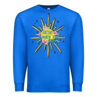 True Royal here comes the sun Premium Sweatshirt - MaliasSmallBusiness