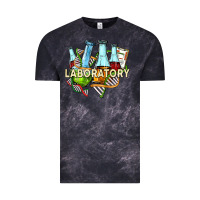 Cloud Black laboratory Vintage Tee - texasbilliewilder