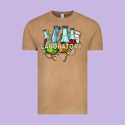 Laboratory Vintage Tee Designed By Texasbilliewilder