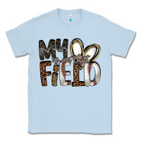 Dusty Blue my is on that field Classic Tee - RacoonDesign