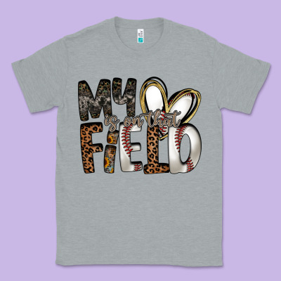 My Is On That Field Classic Tee Designed By Racoondesign