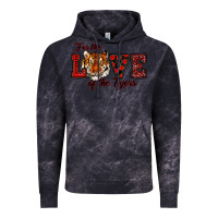Cloud Black for the love of the tigers red Vintage Hoodie - RanaPortraitStore