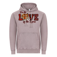 Vintage Zinc for the love of the tigers red Vintage Hoodie - RanaPortraitStore