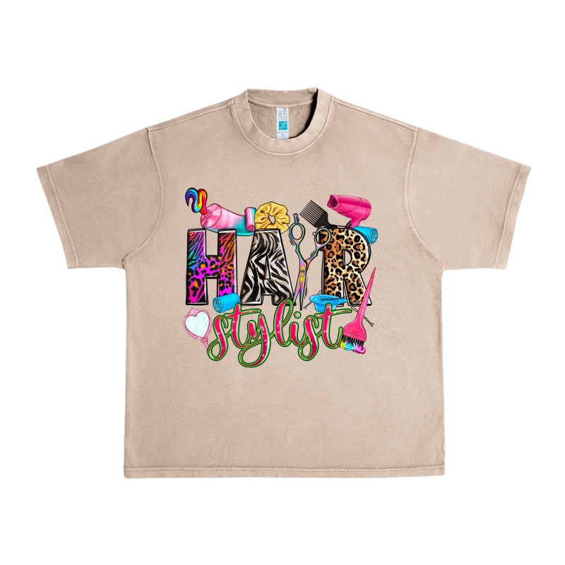 Hairstylist Urban Heavy Tee by Zillion Design Studio | Teevron