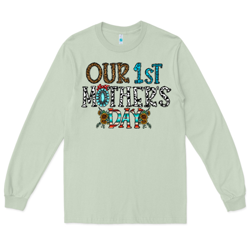 Our 1 St Mother's Day Long Sleeve Tee by CowhideDigitalArt | Teevron