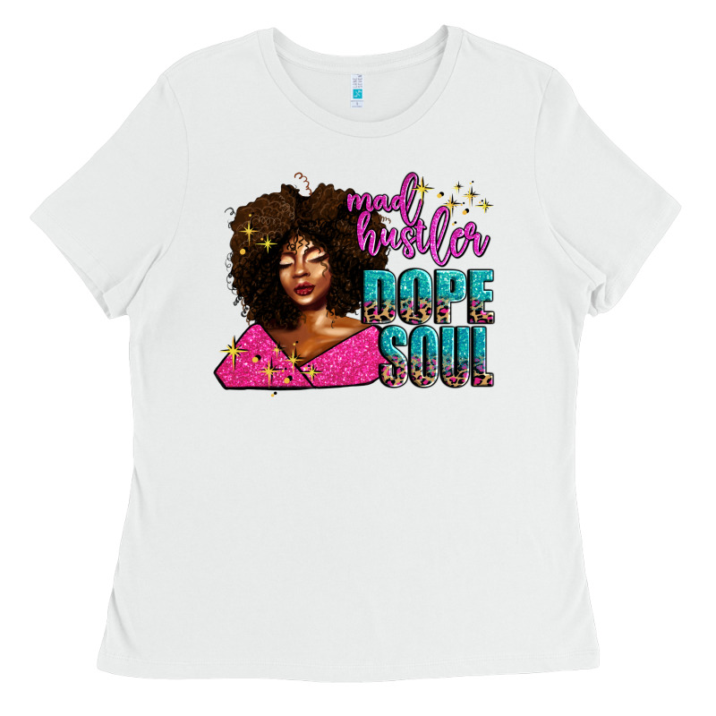Mad Hustler Dope Soul Ladies Tee by AdoDesignShop | Teevron