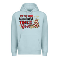 Blue Mist its the most wonderful time of the year Premium Hoodie - MaliasSmallBusiness