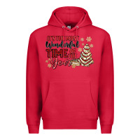 Cardinal its the most wonderful time of the year Premium Hoodie - MaliasSmallBusiness