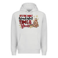 Dove Grey its the most wonderful time of the year Premium Hoodie - MaliasSmallBusiness