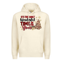 Sandshell its the most wonderful time of the year Premium Hoodie - MaliasSmallBusiness