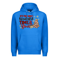 True Royal its the most wonderful time of the year Premium Hoodie - MaliasSmallBusiness