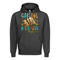 Charcoal Heather Raising believers matthew 4 17 Zipper Hoodie - AdoDesignShop