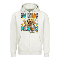 Oatmeal Heather Raising believers matthew 4 17 Zipper Hoodie - AdoDesignShop