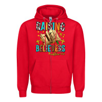 Red Raising believers matthew 4 17 Zipper Hoodie - AdoDesignShop