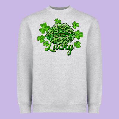 Heavyweight Sweatshirt Kiss lucky
