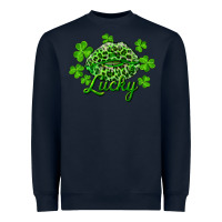 Navy Kiss lucky Heavyweight Sweatshirt - RanaPortraitStore