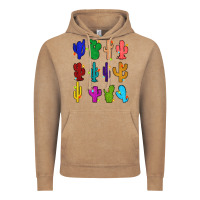 Vintage Coffee christmas glitter cactus Vintage Hoodie - Zillion Design Studio