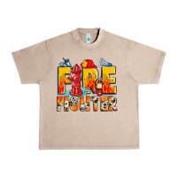 French Oak firefighter Urban Heavy Tee - Zillion Design Studio