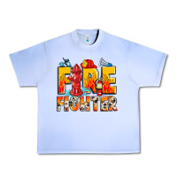 Grape Ice firefighter Urban Heavy Tee - Zillion Design Studio