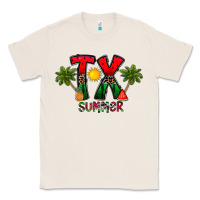 Natural texas summer Classic Tee - CowhideDigitalArt
