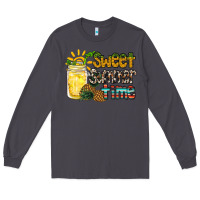 Smoke sweet summer time pineapple Long Sleeve Tee - RacoonDesign