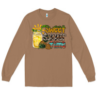 Toasted Coconut sweet summer time pineapple Long Sleeve Tee - RacoonDesign