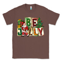 Chestnut be jolly santa christmas Classic Tee - FaDigitalArtStudio