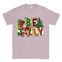 Lilac be jolly santa christmas Classic Tee - FaDigitalArtStudio