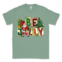 Sage be jolly santa christmas Classic Tee - FaDigitalArtStudio