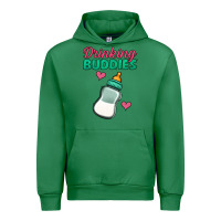 Emerald drinking buddies baby bottle Urban Hoodie - Jasminsmagicworld
