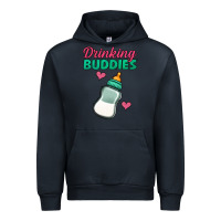 Navy drinking buddies baby bottle Urban Hoodie - Jasminsmagicworld
