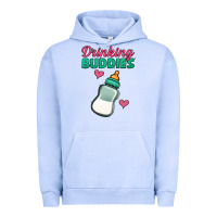 Pigment Grape Ice drinking buddies baby bottle Urban Hoodie - Jasminsmagicworld