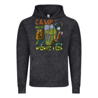 Vintage Black camp more worry less Vintage Hoodie - texasbilliewilder