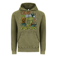 Vintage Olive camp more worry less Vintage Hoodie - texasbilliewilder
