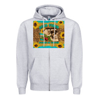 Heather Grey dead tired fueled by coffee Zipper Hoodie - Artiststas